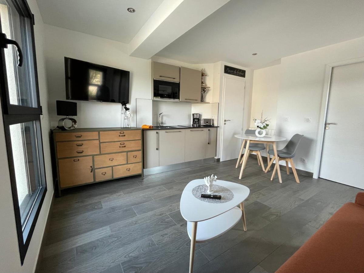 Ferienwohnung Au Charme Des Marees Lion-sur-Mer Exterior foto