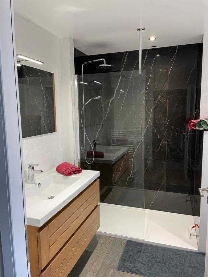 Ferienwohnung Au Charme Des Marees Lion-sur-Mer Exterior foto