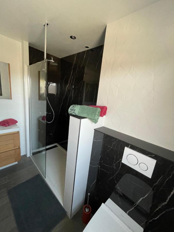 Ferienwohnung Au Charme Des Marees Lion-sur-Mer Exterior foto